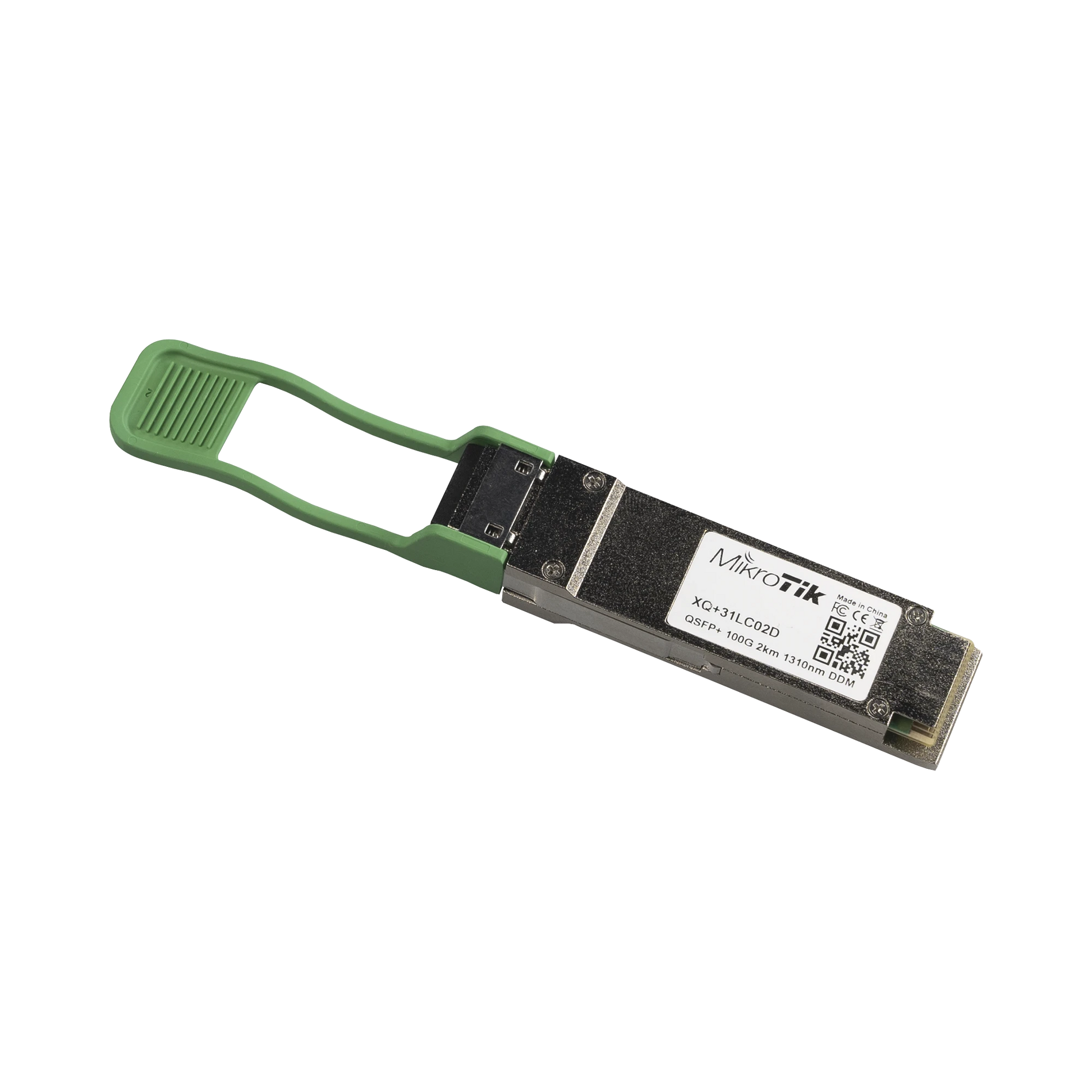 (XQ+31LC02D) QSFP28 MODULE 40/100G SM 2KM 1310NM CWDM4-Networking-MIKROTIK-Bsai Seguridad & Controles
