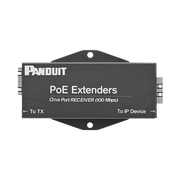 RECEPTOR POE/POE+ PARA USO CON TRANSMISOR POEXTX1, HASTA 610 METROS (2000 FT) CON CABLE CAT5E O CAT6, 10/100MBPS-Networking-PANDUIT-Bsai Seguridad & Controles