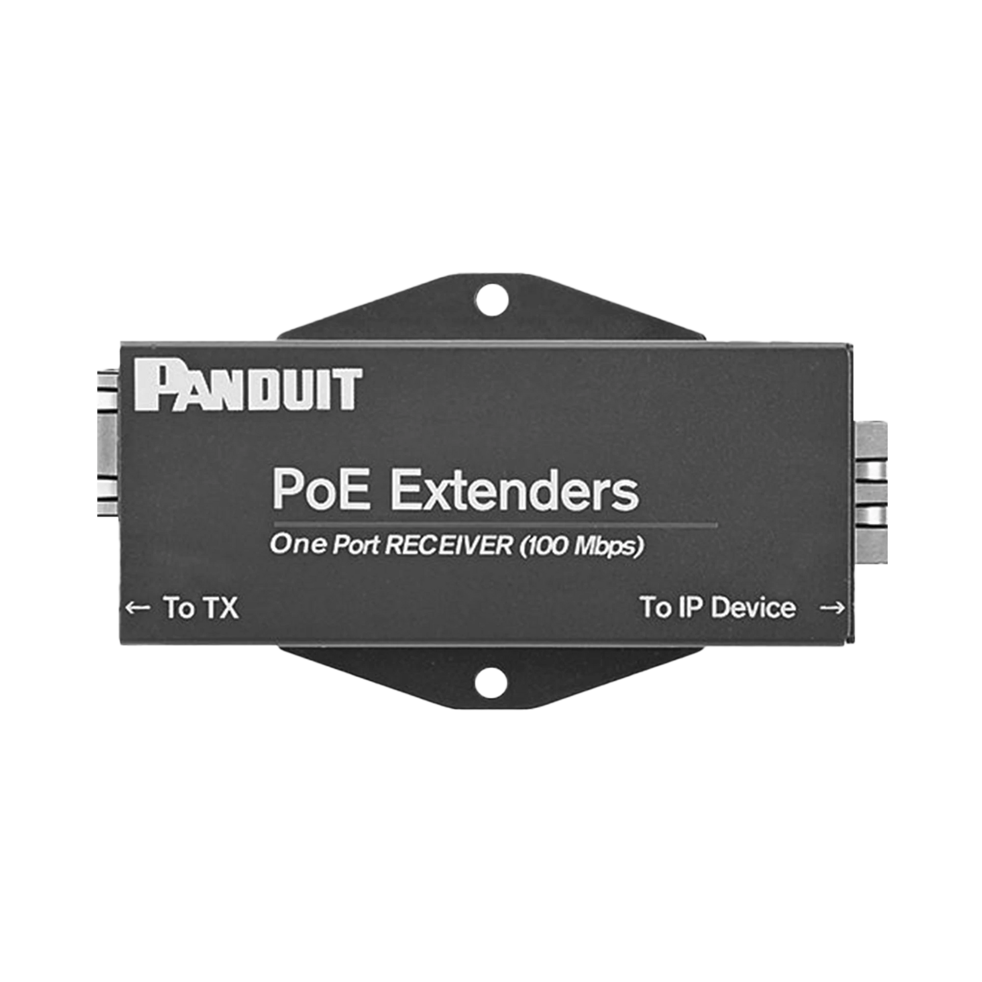 RECEPTOR POE/POE+ PARA USO CON TRANSMISOR POEXTX1, HASTA 610 METROS (2000 FT) CON CABLE CAT5E O CAT6, 10/100MBPS-Networking-PANDUIT-Bsai Seguridad & Controles