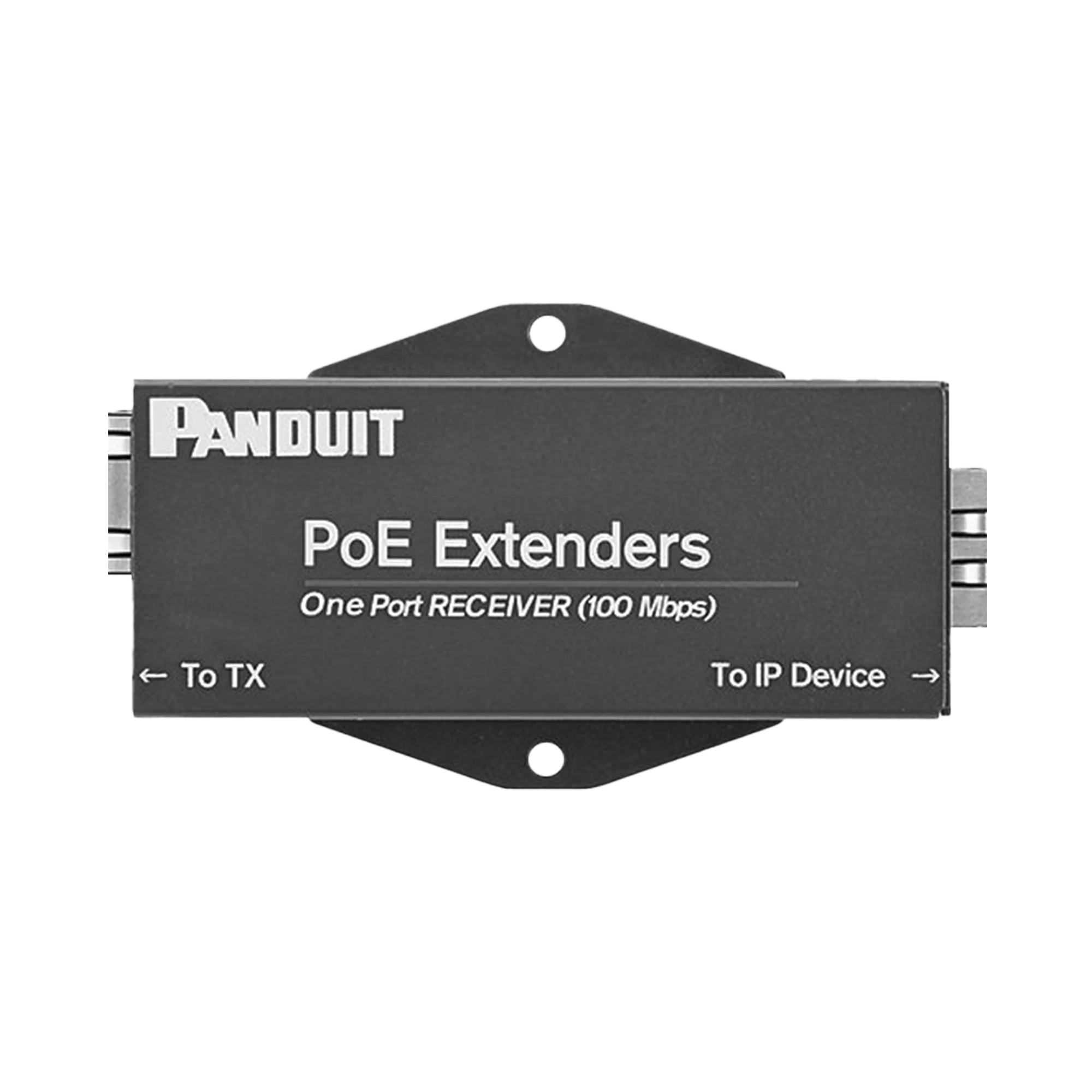 RECEPTOR POE/POE+ PARA USO CON TRANSMISOR POEXTX1, HASTA 610 METROS (2000 FT) CON CABLE CAT5E O CAT6, 10/100MBPS-Networking-PANDUIT-Bsai Seguridad & Controles