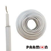 CABLE DOBLE AISLADO DE ALTO VOLTAJE/ USO EN CERCAS ELECTRIFICADAS/ CALIBRE 16/ ANTI-OXIDABLE/ FACIL MANEJO/ ALTA CONDUCTIVIDAD/ DIAMETRO UNIFORME/ 100MTS.-Cercas Eléctricas-PAAMON-Bsai Seguridad & Controles