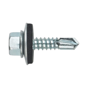 TORNILLO PUNTA BROCA SELLO MONTADO 6.5 X 50 MM (1/4 X 2) CAJ. C/100PZ.-Fijación-ANCLO-Bsai Seguridad & Controles