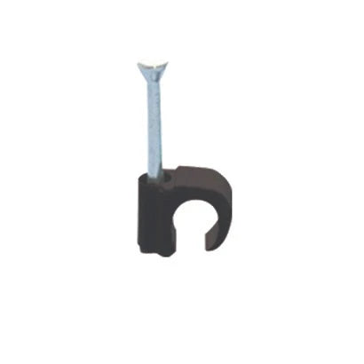 GRAPAS REFORZADA SUJETHOR THORSMAN 3101-00400 TC 3-5 RC 3/4P CAJA /100PZAS COLOR NEGRO, IDEAL PARA CABLE REDONDO CALIBRES 12 A 14 , CLAVO GALVANIZADO, GRAPA DE POLIETILENO, RESISTENTE AL IMPACTO, CORROSIÓN, HUMEDAD Y CLIMAS EXTREMOS-Canalización-THORSMAN-Bsai Seguridad & Controles