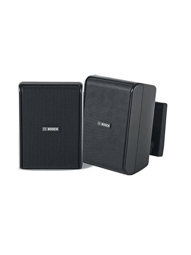 BOSCH M_LB20PC154D - PAR DE ALTAVOZ DE PARED 4" 15W 70/100V COLOR NEGRO-Altavoces-BOSCH-Bsai Seguridad & Controles