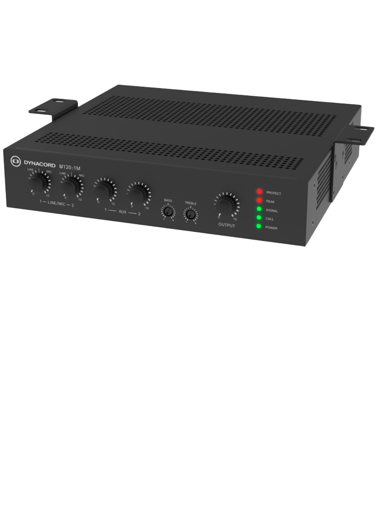 BOSCH M_U1201MUS - AMPLIFICADOR MIXER 120W / 1 CANAL / US-Amplificadores-BOSCH-Bsai Seguridad & Controles