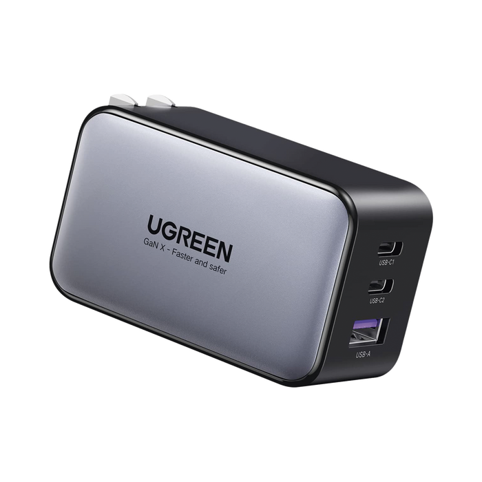 CARGADOR DE 65W SERIE NEXODE | 3 PUERTOS DE CARGA RÁPIDA | 2 USB-C | 1 USB-A | TECNOLOGÍA GAN II | POWER DELIVERY 3.0 | QUICK CHARGE 4.0 | CHIP CONFIABLE Y CARGA INTELIGENTE | OPTIMIZA LA EXPERIENCIA DE CARGA | CARCASA IGNIFUGA-Accesorios Generales-UGREEN-10334-Bsai Seguridad & Controles