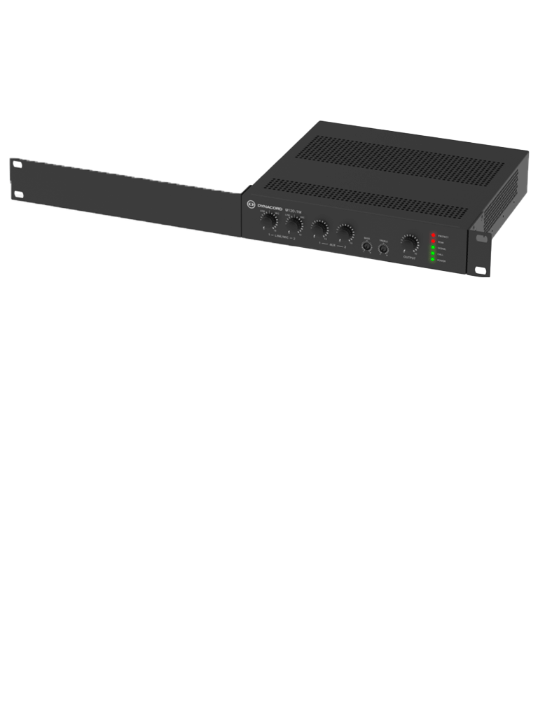 BOSCH M_U1201MUS - AMPLIFICADOR MIXER 120W / 1 CANAL / US-Amplificadores-BOSCH-Bsai Seguridad & Controles