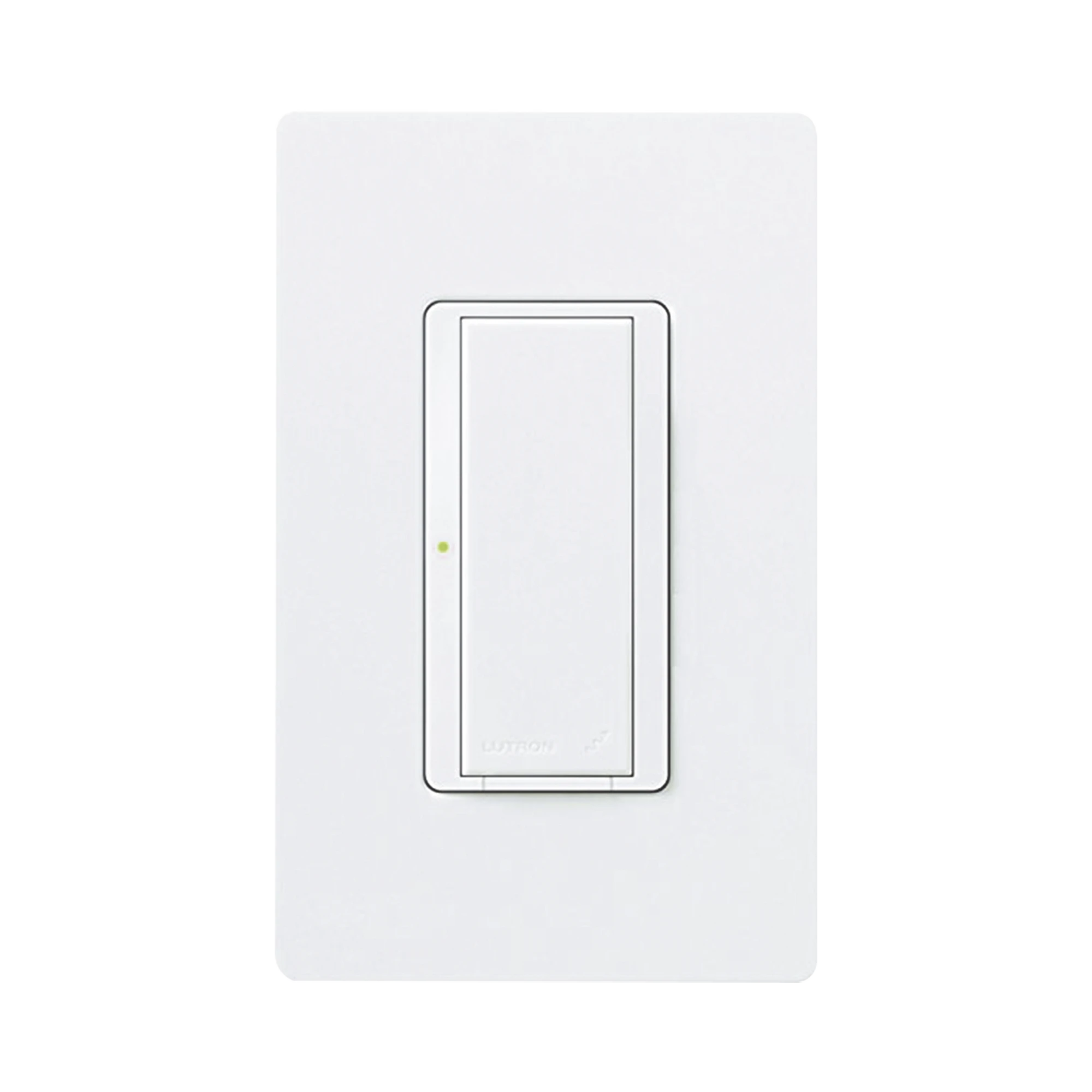 SWITCH ON/OFF RRD-8S-DV-WH DE DOBLE VOLTAJE, UN SOLO POLO 12V/, 8A/, 1/10HP 3A EN MOTORES, APAGA Y ENCIENDE ILUMINACIÓN Ó MOTOR, NO REQUIERE CABLE NEUTRO.-Automatizacion - Casa Inteligente-LUTRON ELECTRONICS-Bsai Seguridad & Controles