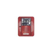 LÁMPARA ESTROBOSCÓPICA DE MONTAJE EN PARED, 24 VCD, 15/30/60/75/110 CANDELAS, SIN LETRAS, COLOR ROJO-Sirenas-HOCHIKI-Bsai Seguridad & Controles