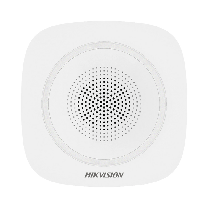 (AX PRO) SIRENA INALÁMBRICA INTERIOR / 110 DB-Accesorios Automatizacion e Intrusion-HIKVISION-DS-PS1-I-WB-Bsai Seguridad & Controles