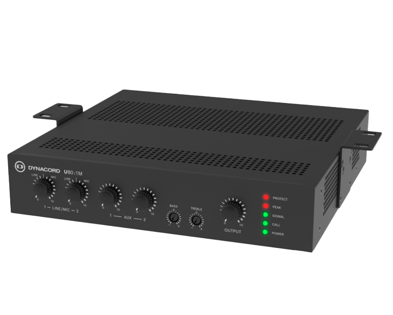 BOSCH M_U601MUS - AMPLIFICADOR MIXER 60W / 1 CANAL / US-Amplificadores-BOSCH-Bsai Seguridad & Controles