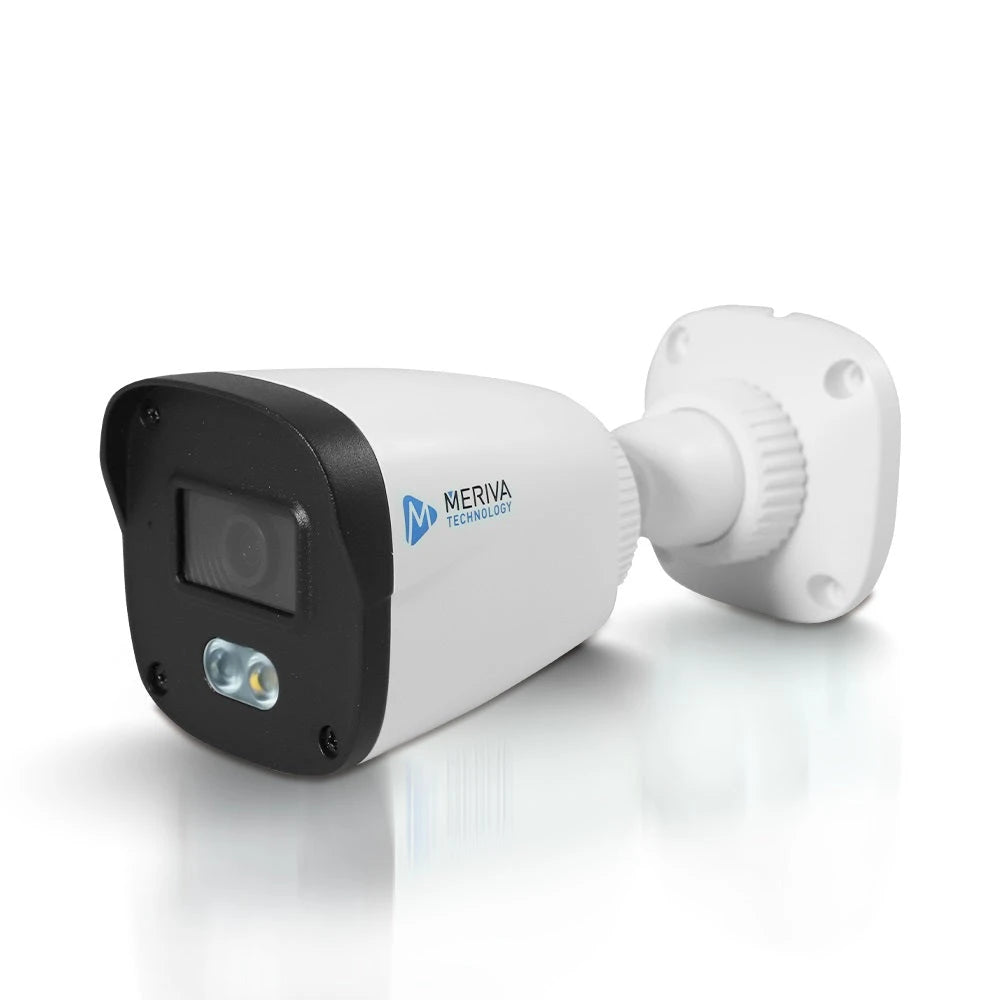 CAMARA IP BULLET MERIVA TECHNOLOGY MOB-800FS3B / 8 MP - 4K / 2.8 MM / H.265+ / ENTRADA DE AUDIO / ALMACENAMIENTO MICRO SD HASTA 256 GB (NO INCLUIDA) / 30M IR / MIA 2.0 - CRUCE DE LÍNEA - INTRUSIÓN / METÁLICA / IP67 / POE / 12 VCD-Cámaras IP-MERIVA TECHNOLOGY-Bsai Seguridad & Controles