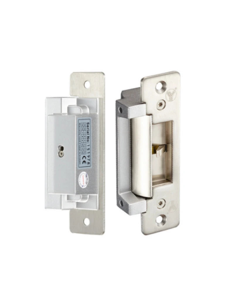 YLI YS138S - CERRADURA ELÉCTRICA ESTÁNDAR AMERICANO / CON SEÑAL AJUSTABLE NO / NC / USO RUDO / 12 VDC-Eléctrica-YLI ELECTRONIC-Bsai Seguridad & Controles