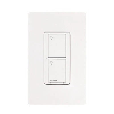 (CASETA WIRELESS) INTERRUPTOR INTELIGENTE ON/OFF, NO REQUIERE CABLE NEUTRO. 5A /120-277V-Iluminación-LUTRON ELECTRONICS-PD5WSDVWH-Bsai Seguridad & Controles