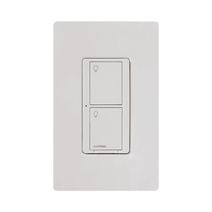 (CASETA WIRELESS) INTERRUPTOR INTELIGENTE ON/OFF, REQUIERE CABLE NEUTRO. 6A, /120V-Automatización - Casa Inteligente-LUTRON ELECTRONICS-PD6ANSWH-Bsai Seguridad & Controles