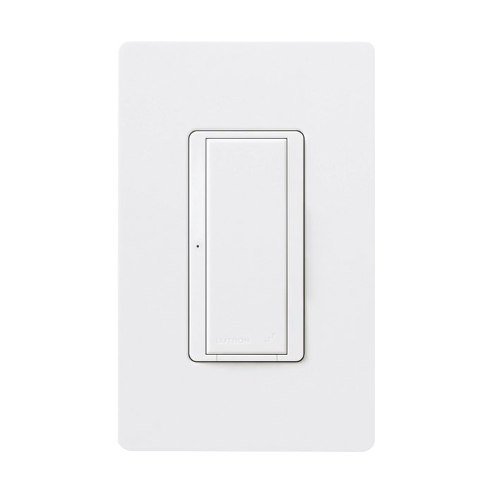 (RADIORA2) INTERRUPTOR INTELIGENTE ON/OFF, REQUIERE CABLE NEUTRO. 8A, /120V, COMPATIBLE CON RA2SELECT Y RR3.-Iluminación-LUTRON ELECTRONICS-RRD8ANSWH-Bsai Seguridad & Controles