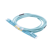 JUMPER DE FIBRA ÓPTICA MULTIMODO OM3 50/125 LC-LC OFNR (RISER), 2.0 MM, DÚPLEX, AQUA, 3 METROS-Jumpers y Pigtails-LINKEDPRO BY EPCOM-Bsai Seguridad & Controles