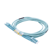 JUMPER DE FIBRA ÓPTICA MULTIMODO OM4 50/125 LC-LC OFNR (RISER), 2.0 MM, DÚPLEX, AQUA, 3 METROS-Fibra Óptica-LINKEDPRO BY EPCOM-Bsai Seguridad & Controles