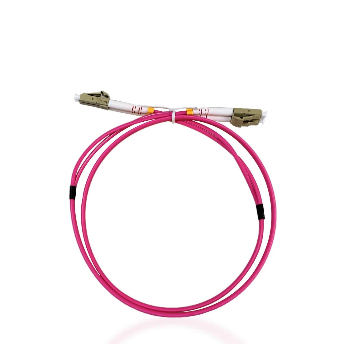 JUMPER DE FIBRA OPTICA ENSON ENS-JUMP060MM4 FORRO DE PVC TIPO DE FIBRA MULTIMODO OM4 50/125 MICRAS CONECTORES LC DUPLEX - LC DUPLEX LONGITUD 2 PIE - 60 CMS-Fibra Óptica-ENSON-Bsai Seguridad & Controles