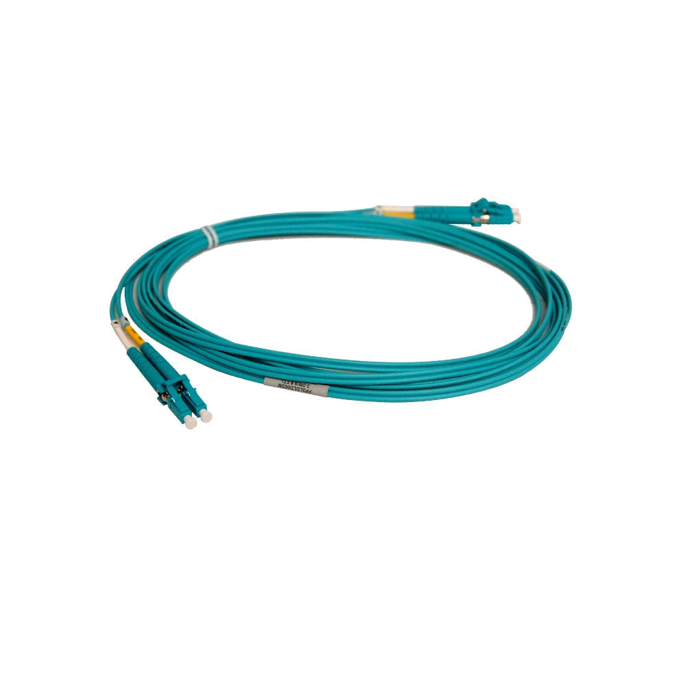 JUMPER DE FIBRA OPTICA BELDEN FP3LDLD003M FORRO PVC COLOR AQUA FLAMABILIDAD OFNR RISER TIPO DE FIBRA MULTIMODO OM3 50/125 MICRAS CONECTORES LC DUPLEX - LC DUPLEX LONGITUD 3 METROS APLICACIONES ADECUADAS ADECUADAS CENTROS DE DATOS SALAS DE EQUIPOS PRINC...-Cable de Fibra Optica-BELDEN-Bsai Seguridad & Controles