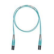 JUMPER DE FIBRA OPTICA MULTIMODO 50/125 OM3, LC-LC DUPLEX, LSZH (CERO HALÓGENOS), COLOR AQUA, 5 METROS-Fibra Óptica-PANDUIT-Bsai Seguridad & Controles
