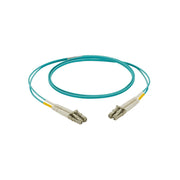 JUMPER DE FIBRA OPTICA MULTIMODO 50/125 OM3, LC-LC DUPLEX, LSZH, COLOR AQUA, 3 METROS-Fibra Óptica-PANDUIT-Bsai Seguridad & Controles