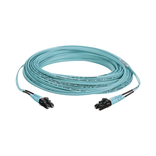 JUMPER DE FIBRA OPTICA MULTIMODO 50/125 OM3, LC-LC DUPLEX, OFNR (RISER), COLOR AQUA, 15 METROS-Jumpers y Pigtails-PANDUIT-FX2ERLNLNSNM015-Bsai Seguridad & Controles