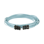 JUMPER DE FIBRA OPTICA MULTIMODO 50/125 OM3, LC-LC DUPLEX, OFNR (RISER), COLOR AQUA, 4 METROS-Jumpers y Pigtails-PANDUIT-Bsai Seguridad & Controles