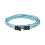 JUMPER DE FIBRA OPTICA MULTIMODO 50/125 OM3, LC-LC DUPLEX, OFNR (RISER), COLOR AQUA, 9 METROS-Jumpers y Pigtails-PANDUIT-Bsai Seguridad & Controles