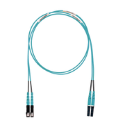 JUMPER DE FIBRA OPTICA MULTIMODO 50/125 OM3, LC-SC DUPLEX, LSZH (CERO HALÓGENOS), COLOR AQUA, 2 METROS-Fibra Óptica-PANDUIT-Bsai Seguridad & Controles