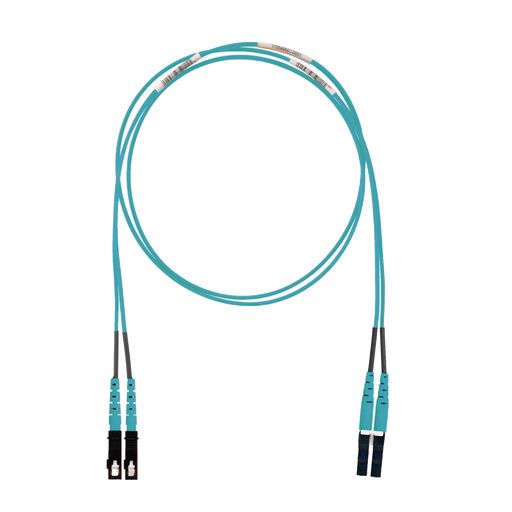 JUMPER DE FIBRA OPTICA MULTIMODO 50/125 OM3, LC-SC DUPLEX, LSZH (CERO HALÓGENOS), COLOR AQUA, 2 METROS-Fibra Óptica-PANDUIT-Bsai Seguridad & Controles