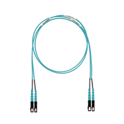 JUMPER DE FIBRA OPTICA MULTIMODO 50/125 OM3, SC-SC DUPLEX, LSZH (CERO HALÓGENOS), COLOR AQUA, 2 METROS-Fibra Óptica-PANDUIT-Bsai Seguridad & Controles