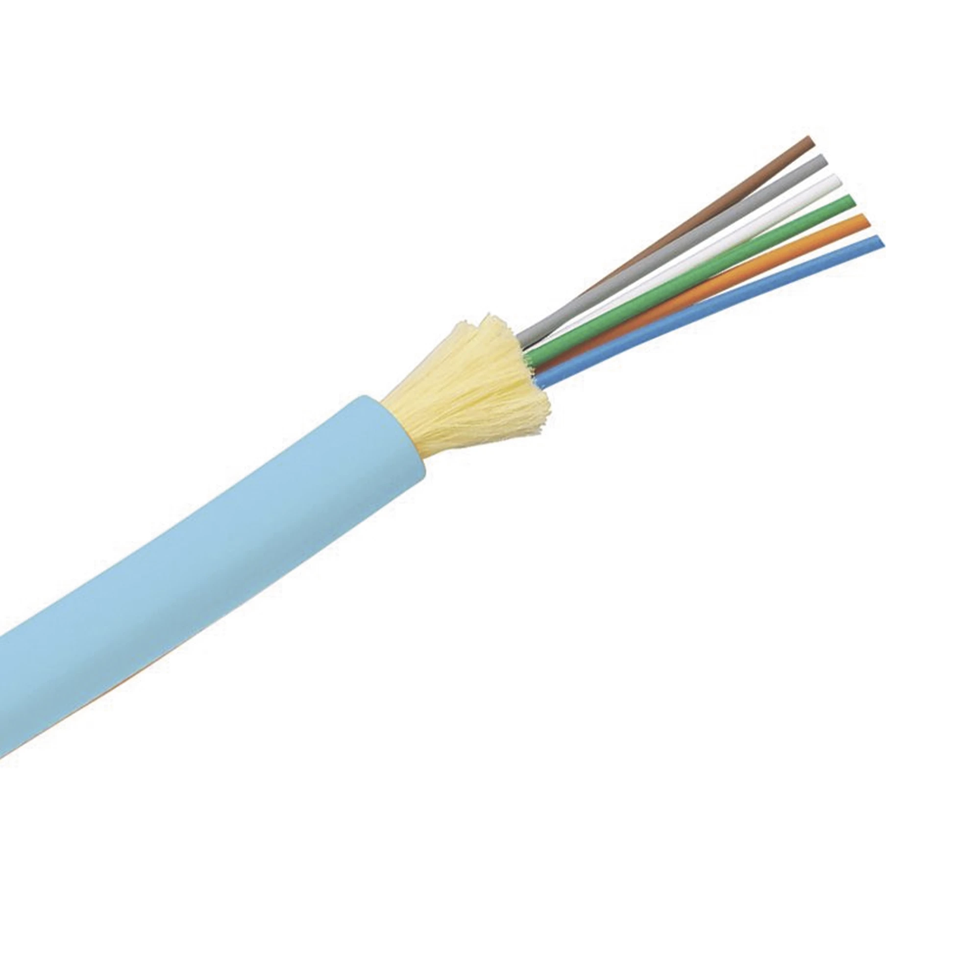 CABLE DE FIBRA ÓPTICA DE 6 HILOS, MULTIMODO OM4 50/125 OPTIMIZADA, INTERIOR, TIGHT BUFFER 900UM, NO CONDUCTIVA (DIELÉCTRICA), OFNP (PLENUM), PRECIO POR METRO-Fibra Óptica-PANDUIT-Bsai Seguridad & Controles
