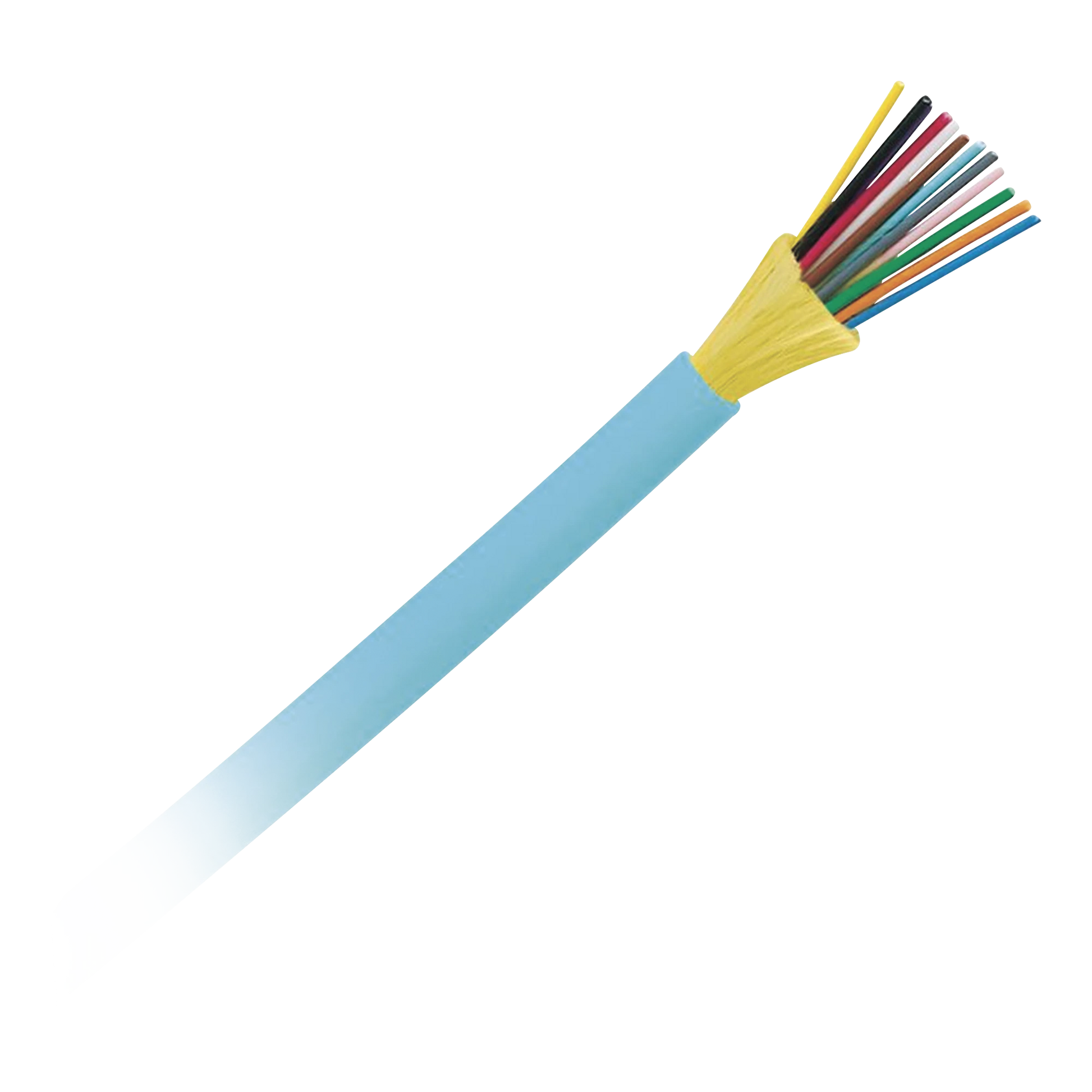 CABLE DE FIBRA ÓPTICA DE 12 HILOS, MULTIMODO OM4 50/125 OPTIMIZADA, INTERIOR, TIGHT BUFFER 900UM, NO CONDUCTIVA (DIELÉCTRICA), OFNP (PLENUM), PRECIO POR METRO-Fibra Óptica-PANDUIT-Bsai Seguridad & Controles