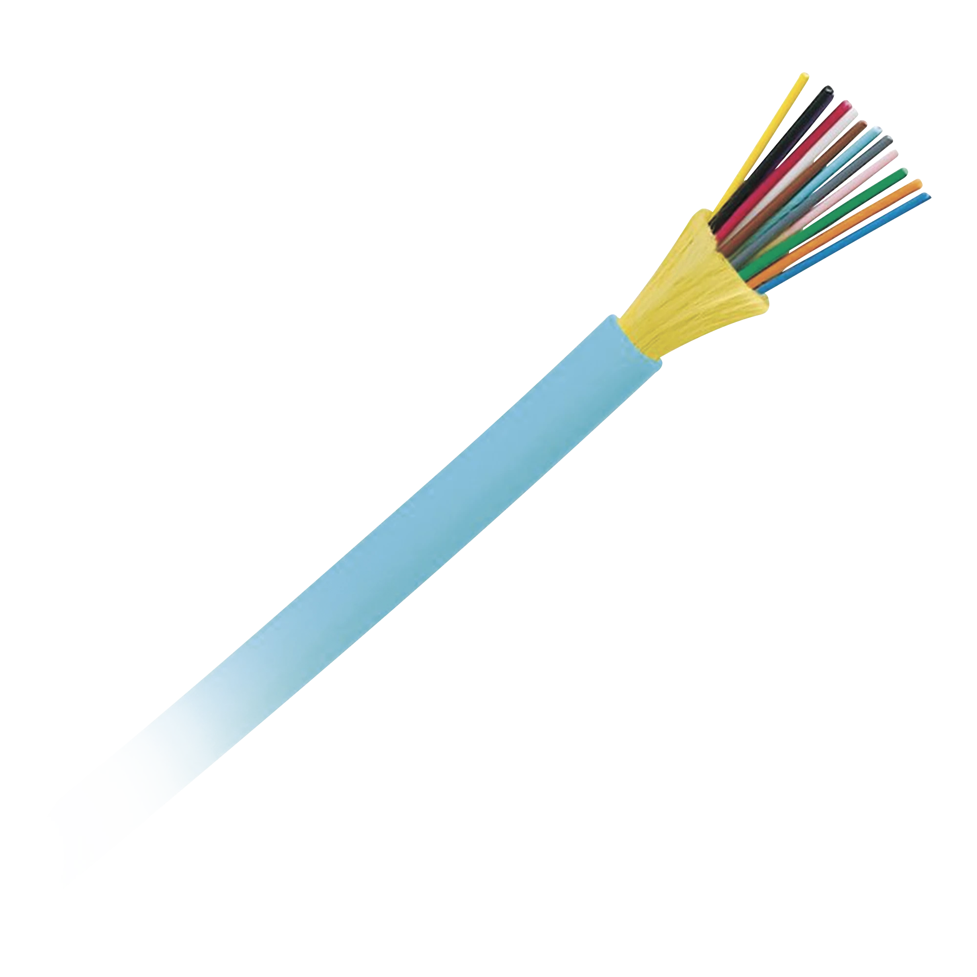 CABLE DE FIBRA ÓPTICA DE 12 HILOS, MULTIMODO OM4 50/125 OPTIMIZADA, INTERIOR, TIGHT BUFFER 900UM, NO CONDUCTIVA (DIELÉCTRICA), OFNP (PLENUM), PRECIO POR METRO-Fibra Óptica-PANDUIT-Bsai Seguridad & Controles