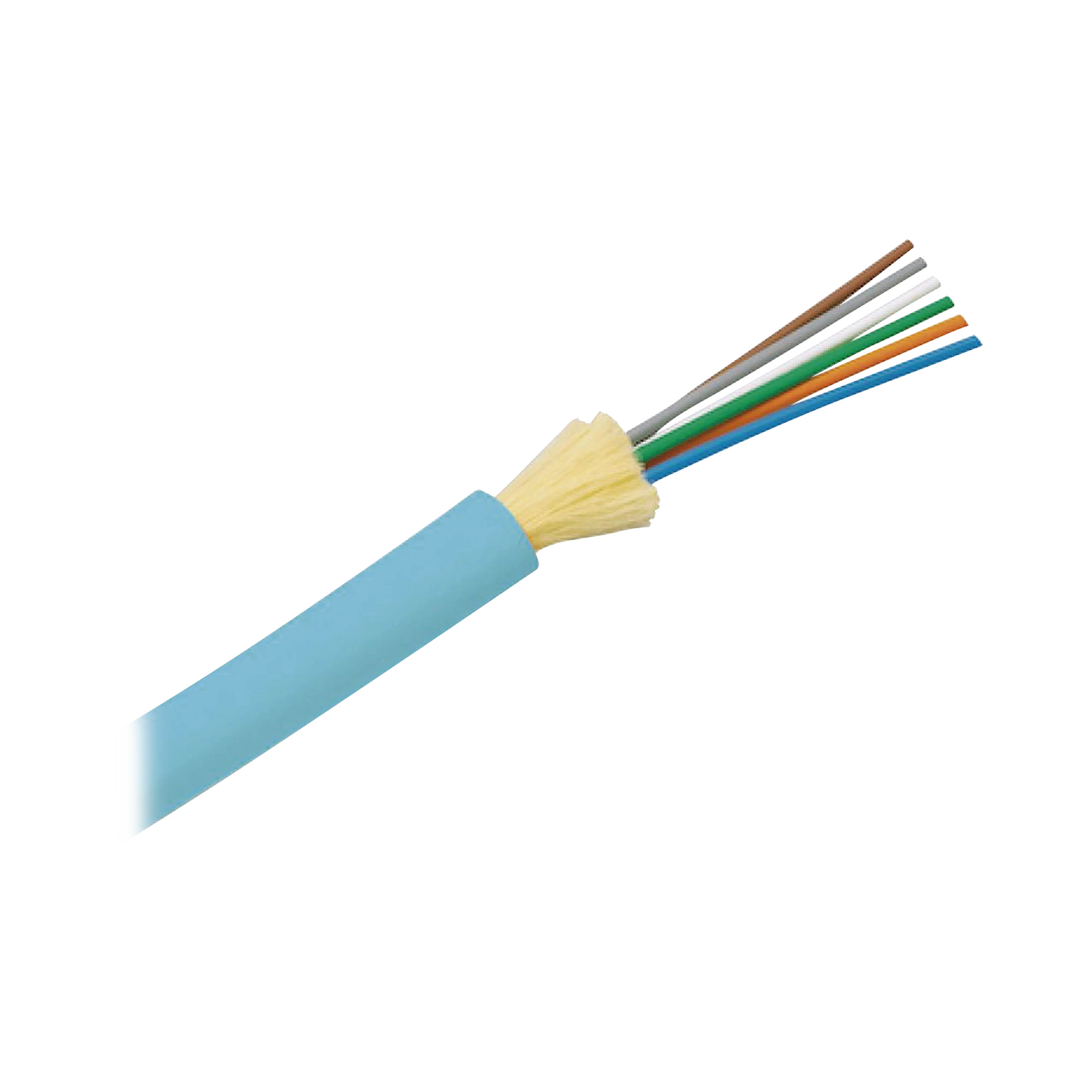 CABLE DE FIBRA ÓPTICA DE 6 HILOS, MULTIMODO OM4 50/125 OPTIMIZADA, INTERIOR, TIGHT BUFFER 900UM, NO CONDUCTIVA (DIELÉCTRICA), OFNR (RISER), PRECIO POR METRO-Cable de Fibra Optica-PANDUIT-Bsai Seguridad & Controles