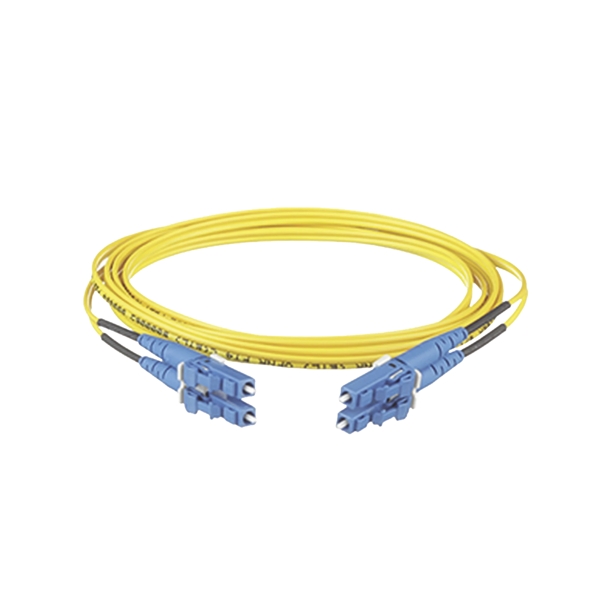 JUMPER DE FIBRA OPTICA MONOMODO 9/125 OS2, LC-LC DUPLEX, OFNR (RISER), COLOR AMARILLO, 12 METROS-Jumpers y Pigtails-PANDUIT-Bsai Seguridad & Controles