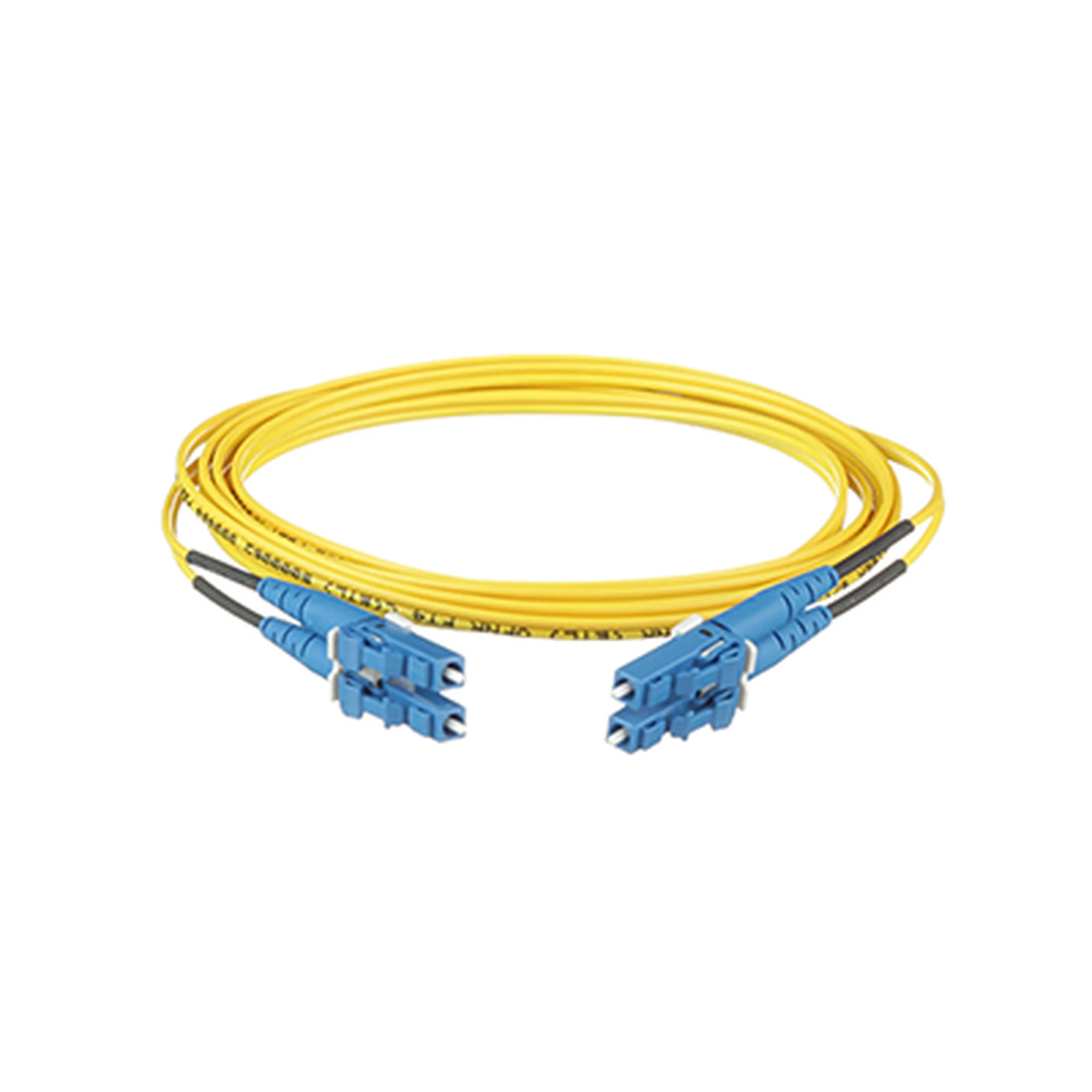 JUMPER DE FIBRA OPTICA MONOMODO 9/125 OS2, LC-LC DUPLEX, OFNR (RISER), COLOR AMARILLO, 13 METROS-Jumpers y Pigtails-PANDUIT-Bsai Seguridad & Controles