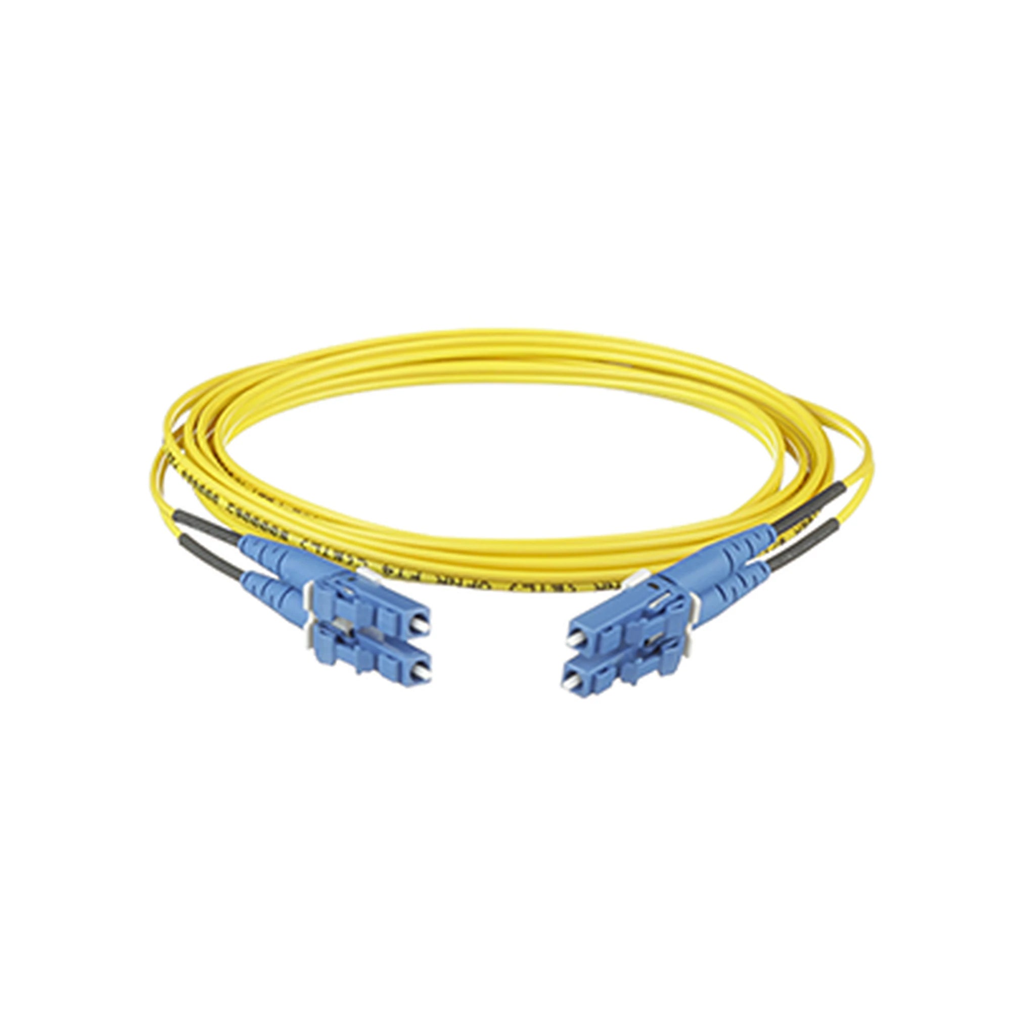 JUMPER DE FIBRA OPTICA MONOMODO 9/125 OS2, LC-LC DUPLEX, OFNR (RISER), COLOR AMARILLO, 5 METROS-Jumpers y Pigtails-PANDUIT-Bsai Seguridad & Controles