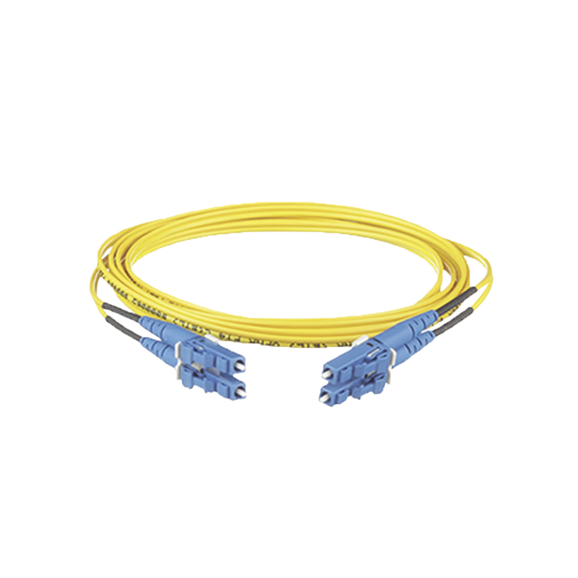 JUMPER DE FIBRA OPTICA MONOMODO 9/125 OS2, LC-LC DUPLEX, OFNR (RISER), COLOR AMARILLO, 7 METROS-Jumpers y Pigtails-PANDUIT-Bsai Seguridad & Controles