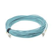 JUMPER DE FIBRA ÓPTICA MULTIMODO 50/125 XGLO OM3, LC-LC DUPLEX, OFNR, COLOR AQUA, 30 METROS-Jumpers y Pigtails-SIEMON-Bsai Seguridad & Controles