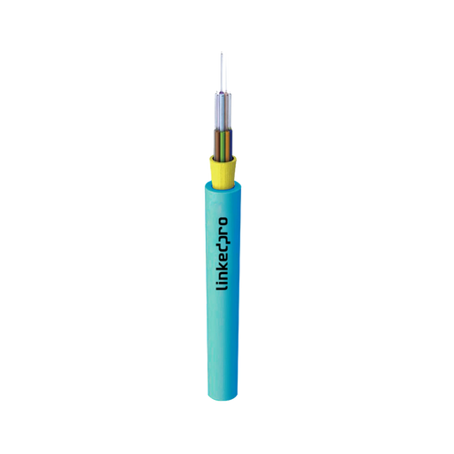 CABLE DE FIBRA ÓPTICA MULTIMODO OM3 50/125, 12 HILOS, PARA INTERIOR, TIGHT BUFFER 900ΜM, OFNR RISER, DIELÉCTRICA, PRECIO POR METRO-Cable de Fibra Optica-LINKEDPRO BY EPCOM-Bsai Seguridad & Controles