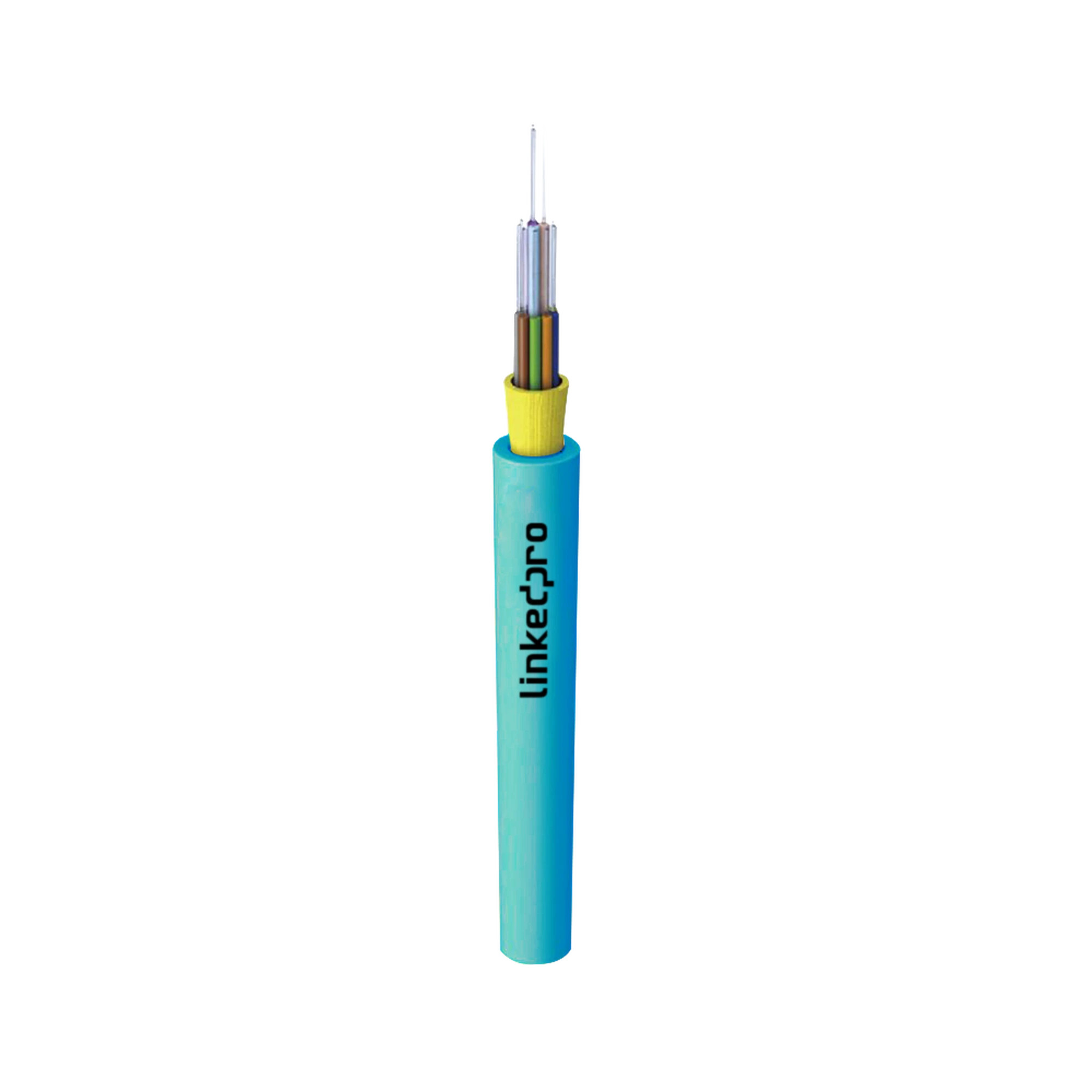 CABLE DE FIBRA ÓPTICA MULTIMODO OM3 50/125, 6 HILOS, PARA INTERIOR, TIGHT BUFFER 900ΜM, OFNR RISER, DIELÉCTRICA, PRECIO POR METRO-Cable de Fibra Optica-LINKEDPRO BY EPCOM-Bsai Seguridad & Controles