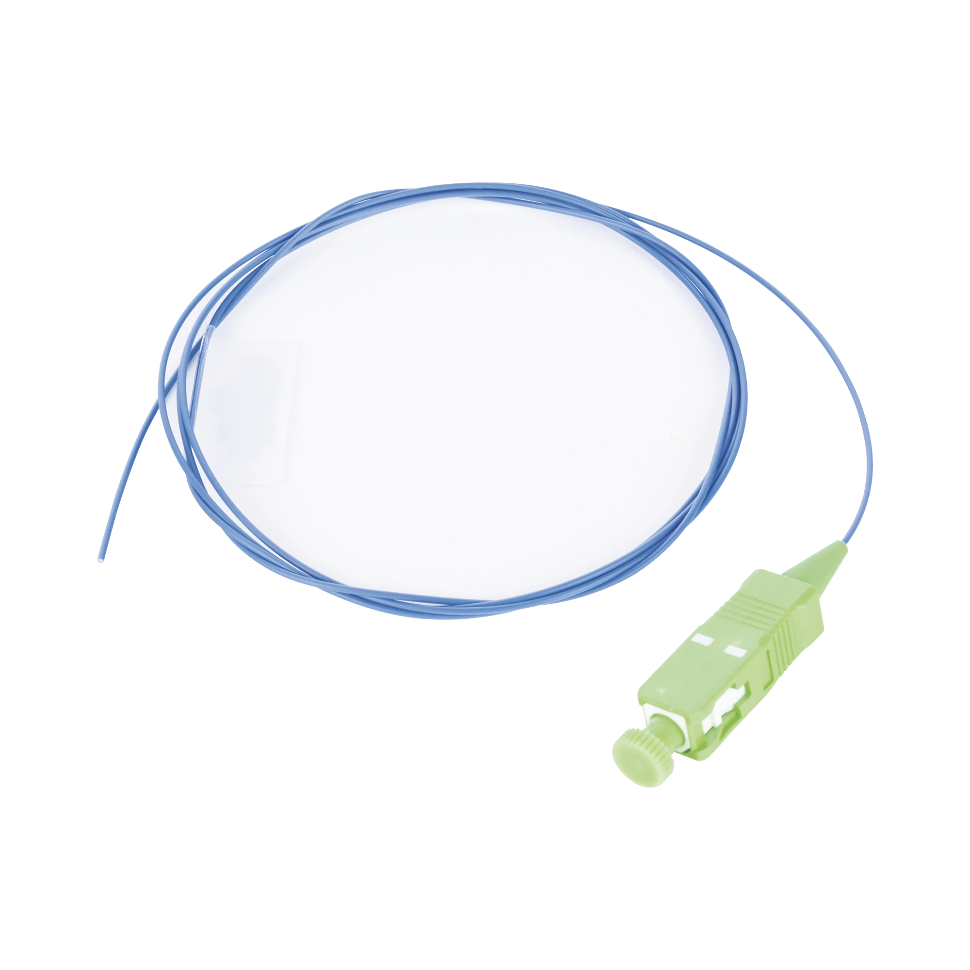 PIGTAIL DE FIBRA ÓPTICA SC/APC SIMPLEX, MONOMODO OS2 9/125, 900UM, COLOR AZUL, 1 METRO-Jumpers y Pigtails-PANDUIT-Bsai Seguridad & Controles