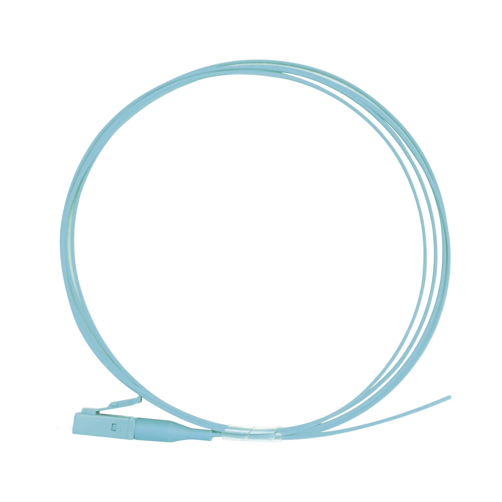 PIGTAIL DE FIBRA ÓPTICA SIMPLEX LC, PVC, OM3 50/125, AQUA, 1 METRO-Jumpers y Pigtails-LINKEDPRO BY EPCOM-Bsai Seguridad & Controles