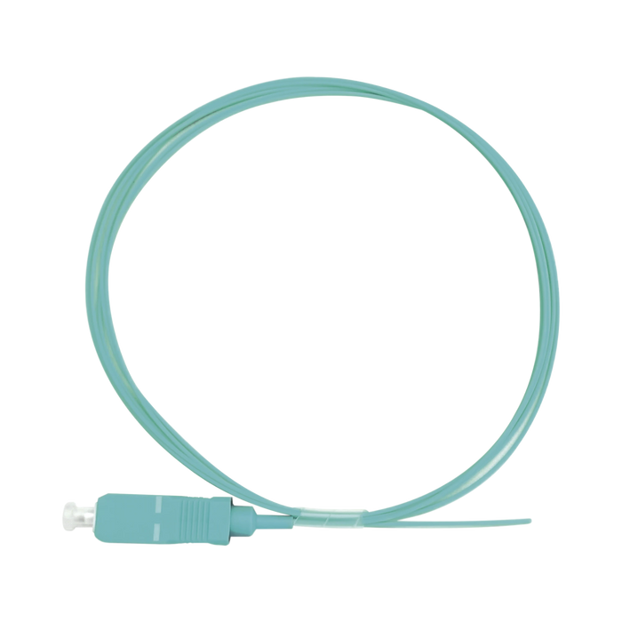 PIGTAIL DE FIBRA ÓPTICA SIMPLEX SC, PVC, OM3 50/125, AQUA, 1 METRO-Jumpers y Pigtails-LINKEDPRO BY EPCOM-LP-FOM3-SC-01-Bsai Seguridad & Controles