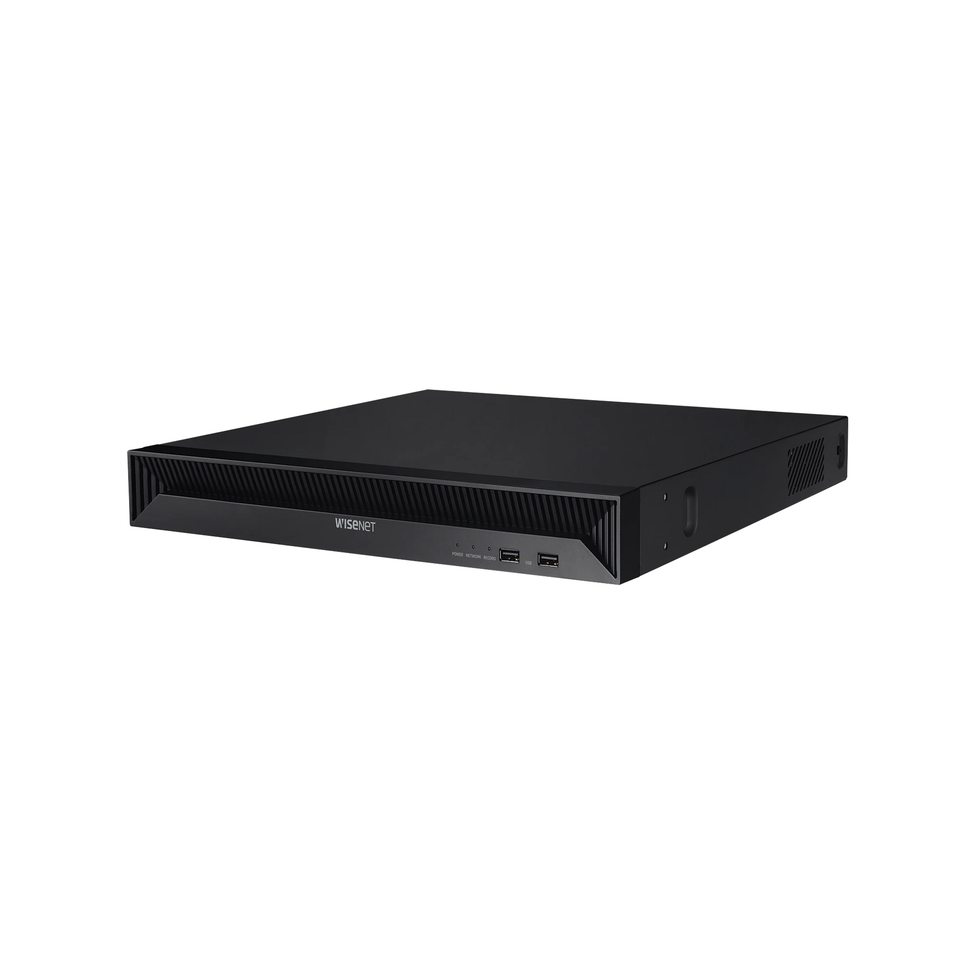 NVR 8 MEGAPÍXEL / 16 CANALES / H.265 / P2P WISENET / 16 PUERTOS POE / 128MBPS-Cámaras IP y NVRs-HANWHA TECHWIN WISENET-Bsai Seguridad & Controles