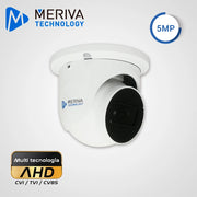 CÁMARA HD DOMO 5MP MERIVA TECHNOLOGY MSC-5303 AHD / TVI / CVI / LENTE 3.6MM / 30M IR / OSD / COC / METÁLICA / IP67 / 12VCD-Cámaras-MERIVA TECHNOLOGY-Bsai Seguridad & Controles