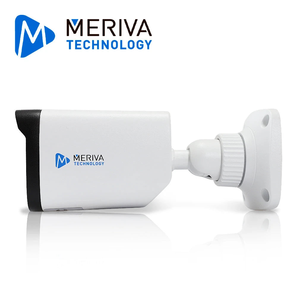 CAMARA HD BULLET MERIVA TECHNOLOGY MFC-5201A AHD / TVI / CVI /SD / 5MP / 3.6MM / 30M IR / MICROFONO INTEGRADO / IP67 / COC / CARCASA METALICA / 12VDC MERIVA REAL SCENE SERIES IMAGEN A COLOR 24X7 AUDIO POR COAXIAL O UTP-Cámaras-MERIVA TECHNOLOGY-Bsai Seguridad & Controles