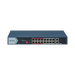 SWITCH POE+ / NO ADMINISTRABLE / 16 PUERTOS 10/100 MBPS POE+ / 2 PUERTO 10/100/1000 MBPS + 1 PUERTO SFP UPLINK / POE HASTA 300 METROS / 130 W-Energía-HIKVISION-DS-3E0318P-E/M(C)-Bsai Seguridad & Controles